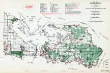 Chippewa County - East, Michigan State Atlas 1955